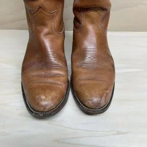 Frye | Shoes | Vtg Frye Mens 7s Leather Pull On Western  display picture 1